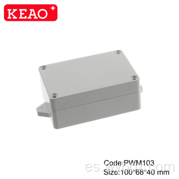 Caja de plástico para montaje en pared ip65 caja impermeable caja de plástico eléctrica caja de plástico con puerta caja de cables PWM103